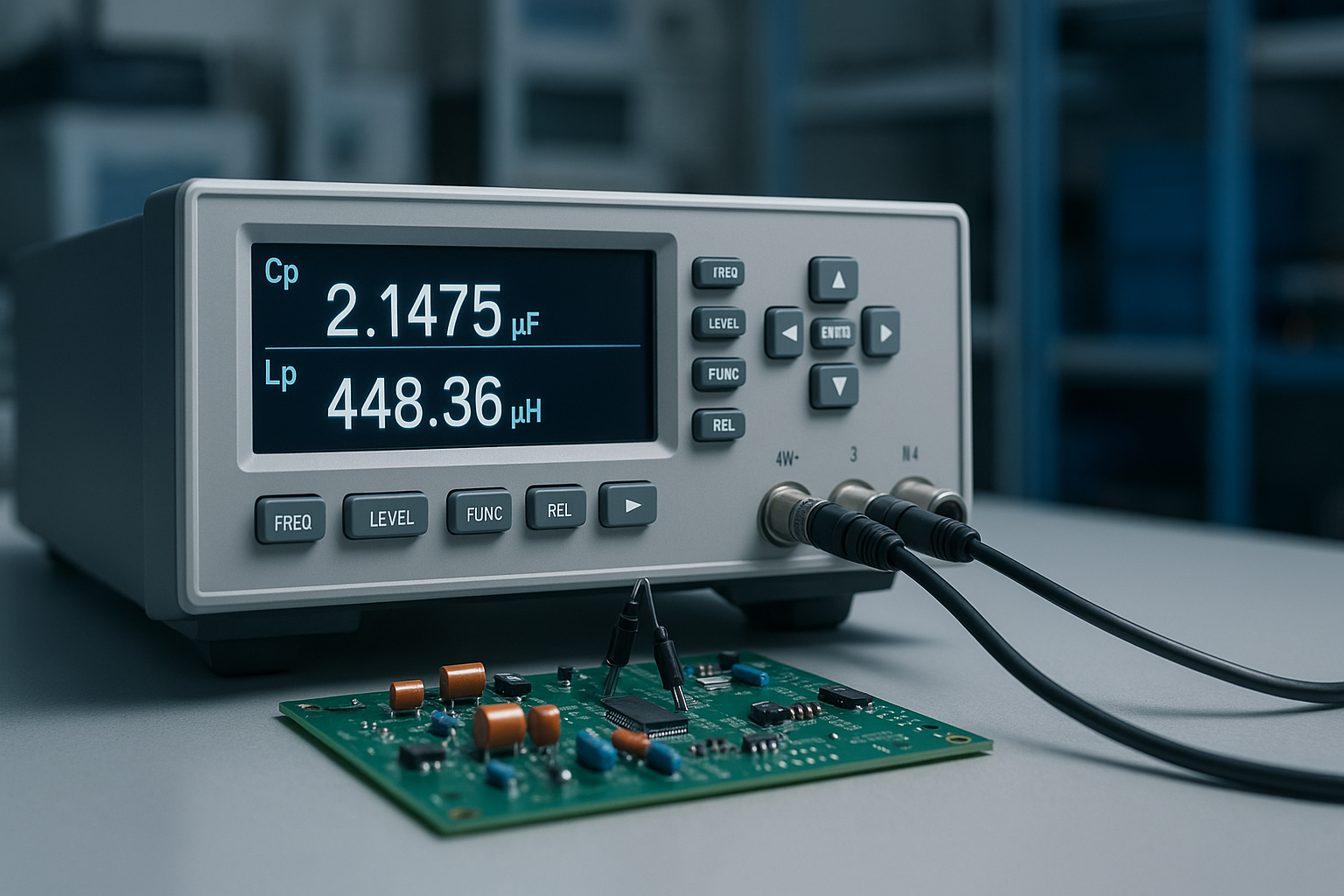lcr-metre-pcb-bileşen-test
