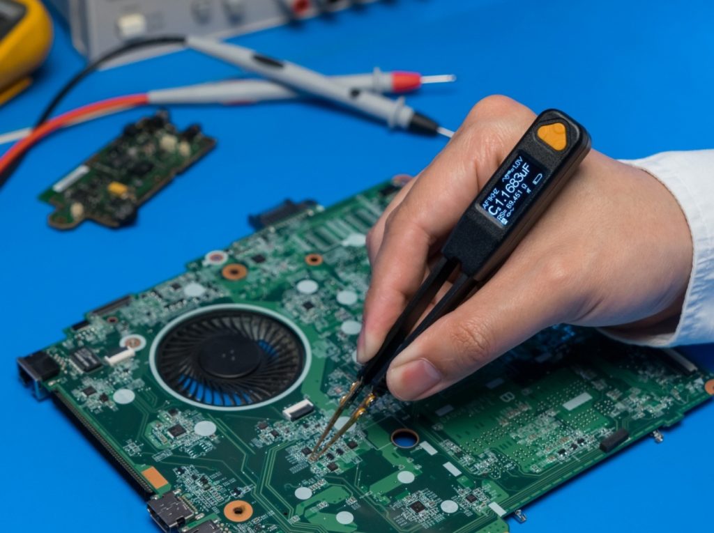 Ideal device for components verification and sorting, production lines, laboratory and service center, in-field repair and more