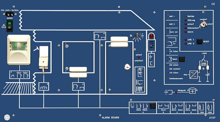 2107-f_BUYUK ALARM BOARD HPS Type 2107 - Görsel 1